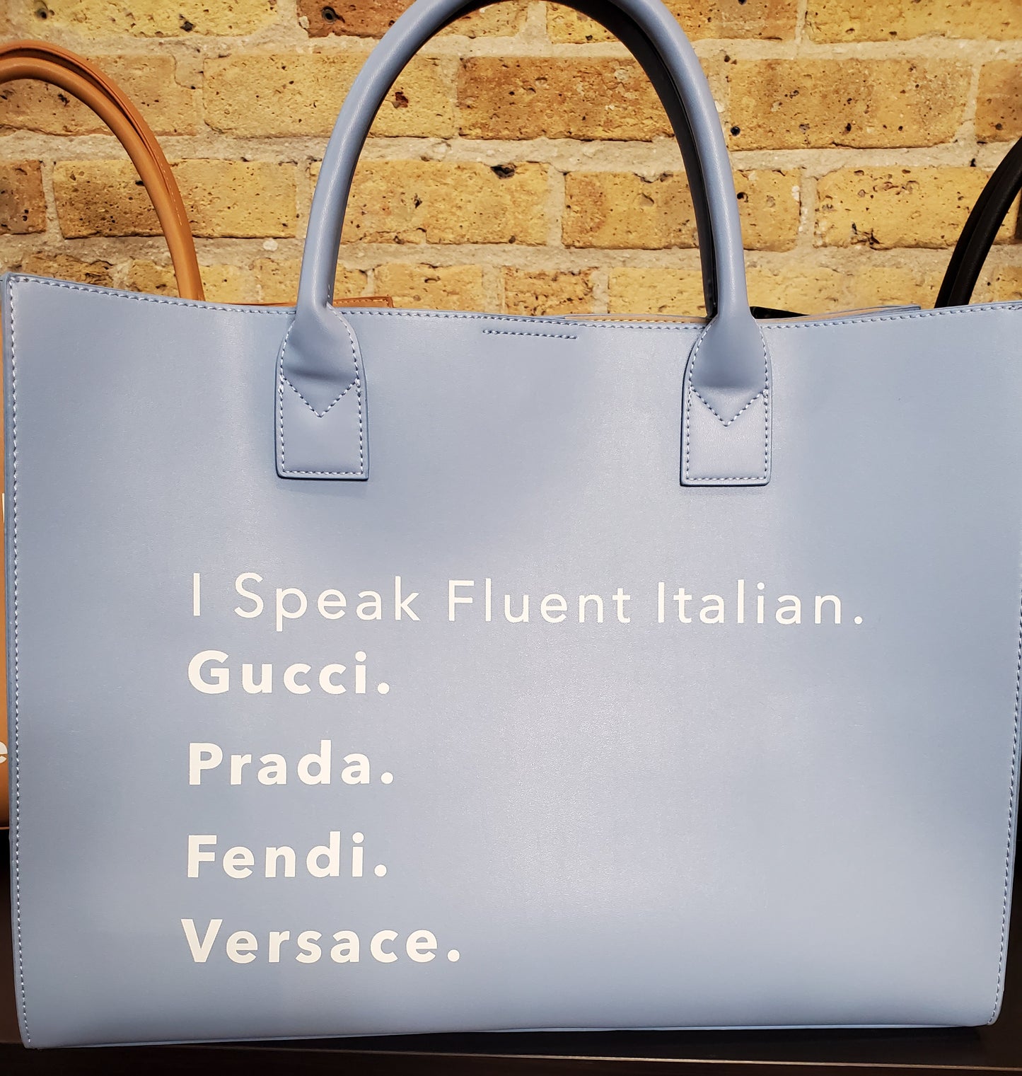 I Speak Italian - Handbag