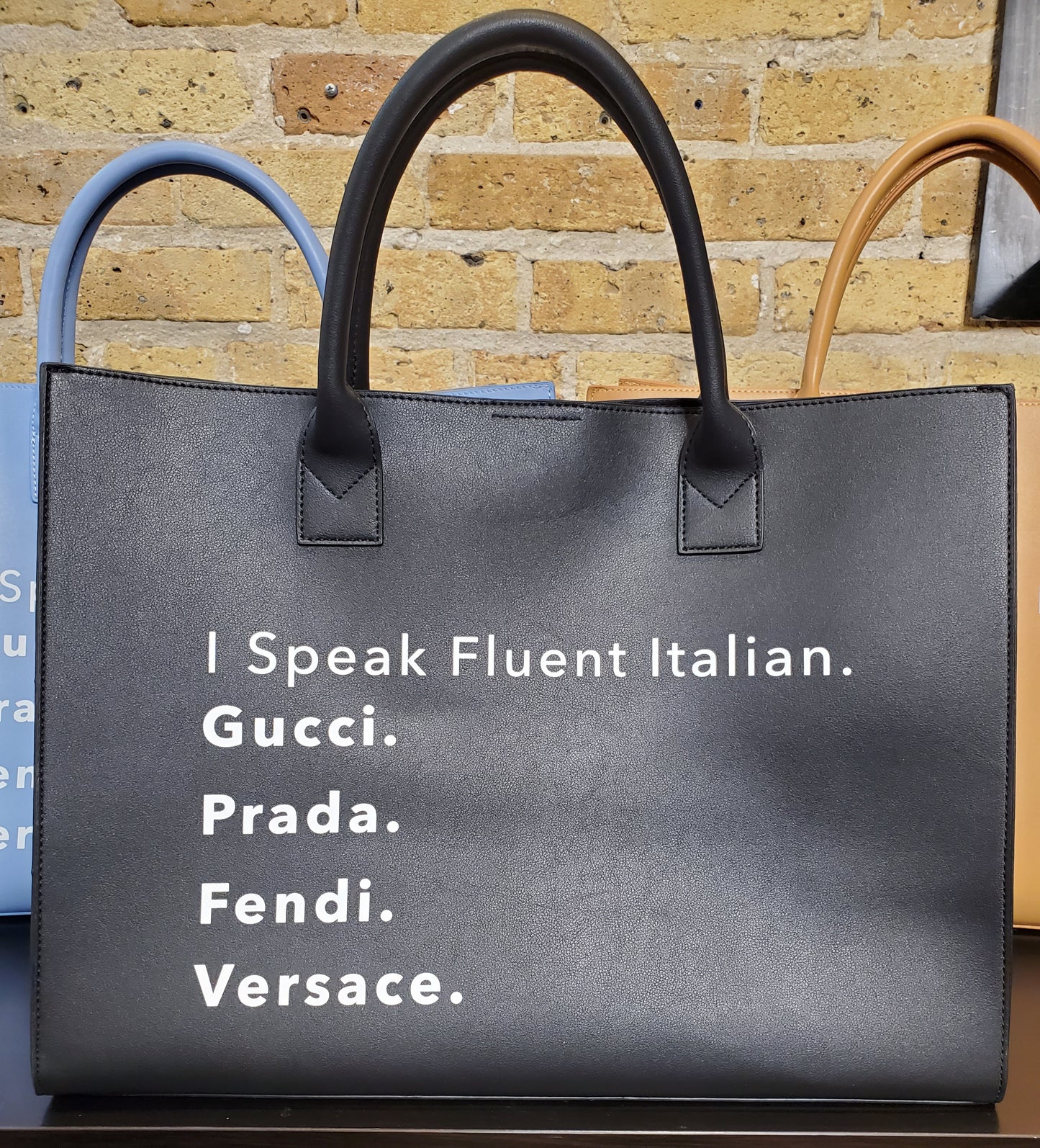 I Speak Italian - Handbag