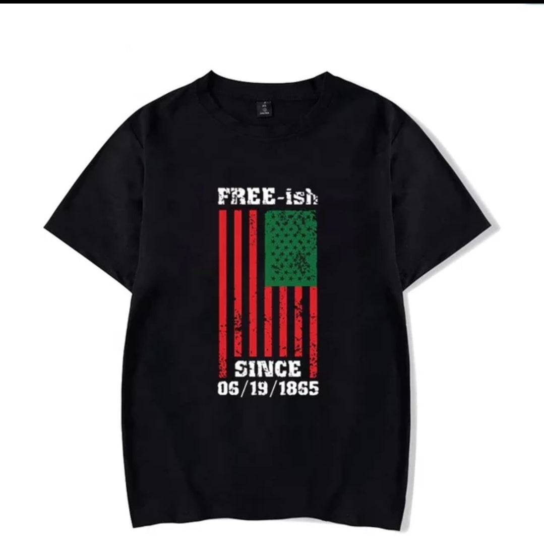 Free-ish Junteenth T shirt